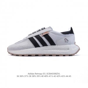 180 阿迪达斯 新款 三叶草 厚底 Adidas Retropy E5 新款 爆米花 低帮经典运动鞋潮厚底增高男女士慢跑鞋。以70年代经典跑步鞋为灵感，新鲜演