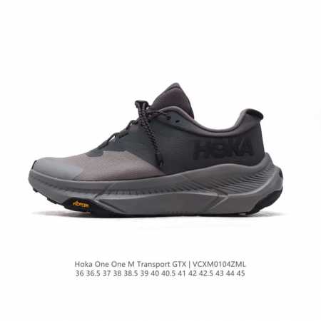 新品公司级 Hoka One One 新款减震透气运动慢跑鞋 简约时尚休闲 男女款冬户外畅行防水徒步鞋transport Gtx 舒适登山鞋这款跑鞋采用先进的3 - 点击图像关闭