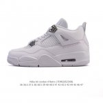 公司级 耐克 Nike Air Jordan 4 Retro Og迈克尔 乔丹Aj4代乔4 中帮复古 休闲运动文化篮球鞋 秉承轻量化的速度型篮球鞋设计思想完成设