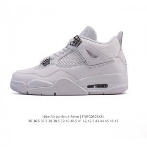 公司级 耐克 Nike Air Jordan 4 Retro Og迈克尔 乔丹Aj4代乔4 中帮复古 休闲运动文化篮球鞋 秉承轻量化的速度型篮球鞋设计思想完成设