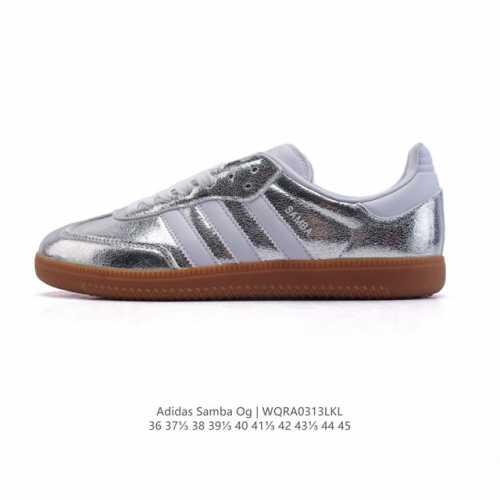 120 【真标】阿迪达斯 德训鞋 Adidas Originals Samba Og Shoes 经典运动鞋小白鞋「T头鞋」男女鞋 彰显休闲摩登风情的时尚经典鞋