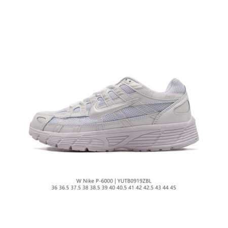 公司级 耐克 Nike 男女子休闲运动鞋p-6000Premium 轻便舒适透气防滑缓震耐磨跑步鞋。P-6000 是一款植根于 2000 年代风格的混合款式，让 - 点击图像关闭