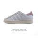 阿迪达斯 Adidas Superstar 三叶草2025年新款鞋子 蛇年新款经典贝壳头系列 新款休闲板鞋潮流男女士运动鞋 。鞋面柔软皮革材质 标志性的贝壳鞋头