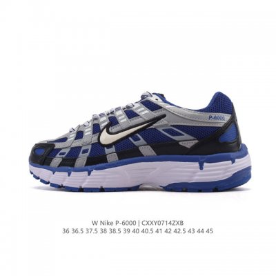 耐克 Nike 男女子休闲运动鞋 P-6000Premium 轻便舒适透气防滑缓震耐磨跑步鞋。P-6000 是一款植根于 2000 年代风格的混合款式，让人想起