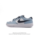 耐克nike Sb Force 58 运动滑板鞋。这是一款将前沿创新带入街头的单品，它具有硫化杯底，具有出色的耐用性和灵活性。使用柔软皮革鞋面，在饰面上放置通风