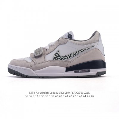 公司级 耐克 Aj 乔丹 Air Jordan Legacy 312 低帮运动鞋 Aj312 乔312百搭篮球鞋 酷炫混搭，谁人不爱？Air Jordan Le