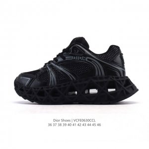 帝王版 Dior 迪奥 高奢品牌 彰显高级气质 Dior 运动鞋低帮系列复古休闲鞋时尚慢跑鞋厚底老爹鞋圆头系带 运动跑鞋 生活休闲鞋 男款 时髦单品 时尚百搭