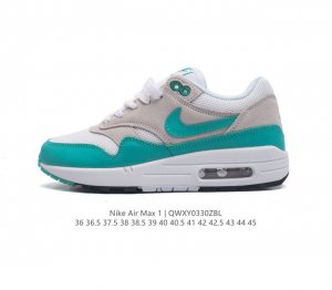 公司级 耐克 Nike Air Max 1 男女子运动鞋 从法国建筑中汲取设计灵感 兼具运动风范和时尚格调 是此系列起初搭载 Air 的鞋款 疾速外观 经典缓震