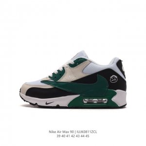 nike 耐克 Air Max 90 男子休闲运动鞋 气垫运动鞋 鬼脸 倒钩 超大logo透气舒适减震耐磨底休闲运动跑步鞋。设计均采用无缝防水 Tech Tuf