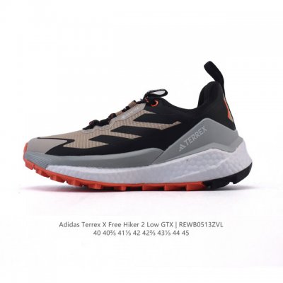 阿迪达斯 Adidas Terrex X Free Hiker 2.0 Gore-Tex Shoes 户外防水透湿透汽运动登山徒步鞋 含防水透气的Gore-Te