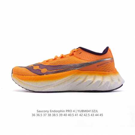 新品公司级 Saucony索康尼Endorphinpro啡鹏4陆地速鲨竞速碳板运动训练跑鞋 舒适百搭 网布减震透气支撑 低帮 碳板跑步鞋Saucony索康尼En - 点击图像关闭