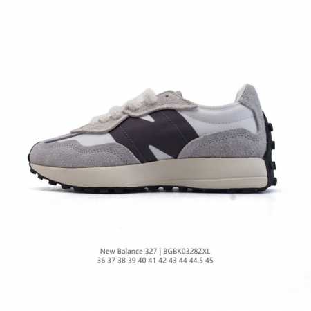 160 【真标】Nb 新百伦 New Balance 327系列复古休闲运动慢跑鞋时尚男女运动鞋 以更纯粹的复古风格设计打造的全新造型 侧身还以解构设计，将 N - 点击图像关闭