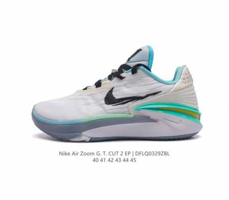 耐克 Nike Air Zoom Gt Cut 2 二代缓震实战篮球鞋 鞋身整体延续了初代gt Cut的流线造型 鞋面以特殊的半透明网状材质设计 整体颜值一如既 - 点击图像关闭