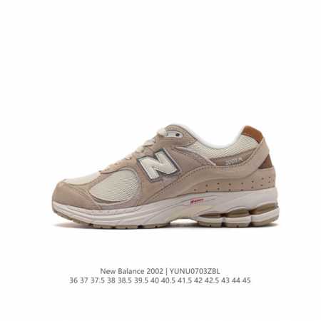新百伦 New Balance 2002R 跑鞋 男女运动鞋 潮老爹鞋。沿袭了面世之初的经典科技，以 ENCAP 中底配以升级版 N-ERGY 缓震物料。鞋面则 - 点击图像关闭