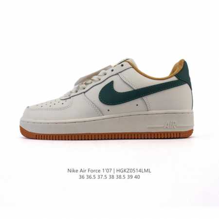 耐克 Nike Air Force 1 '07 Low 空军一号含气垫 低帮百搭 小白鞋 厚底增高休闲运动板鞋 柔软 弹性十足的缓震性能和出色的中底设计 横跨复 - 点击图像关闭