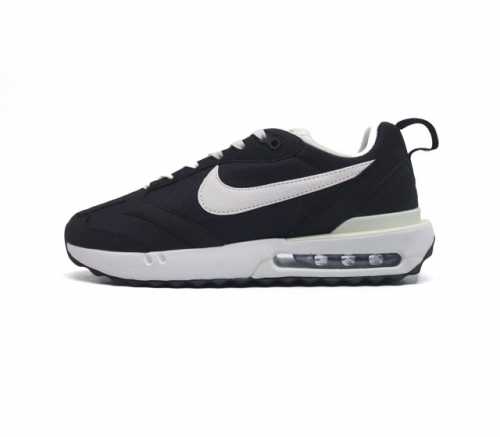 公司级 耐克 Nike Air Max Dawn 黎明系列 低帮气垫百搭休闲运动慢跑鞋 从配色上彰显出浓厚的复古气质 最大的亮点当属鞋型设计上加入结构元素 汲取