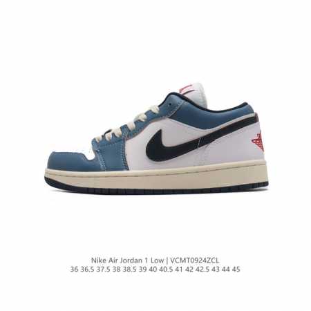 耐克 乔丹air Jordan 1 Low Aj1 乔1 乔丹1代aj1 低帮复古文化休闲运动篮球鞋。从1985 年面世的元年款汲取设计灵感，采用简洁大方的经典 - 点击图像关闭