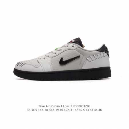 耐克 乔丹air Jordan 1 Low Aj1 乔1 乔丹1代aj1 小金勾√ 编织细节 低帮复古文化休闲运动篮球鞋。该鞋款从 1985 年元年款汲取设计灵 - 点击图像关闭