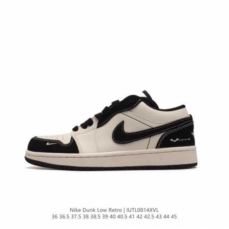 耐克 Nike Dunk Low Retro 运动鞋复古运动滑板鞋。作为 80 年代经典篮球鞋款，起初专为硬木球场打造，后来成为席卷街头的时尚标杆，现以经典细节 - 点击图像关闭