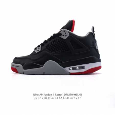 特价原价 元 耐克 Nike Air Jordan 4 Retro Og迈克尔 乔丹Aj4代乔4 中帮复古休闲运动文化篮球鞋 2025年新款 新年红鞋子。秉承轻 - 点击图像关闭