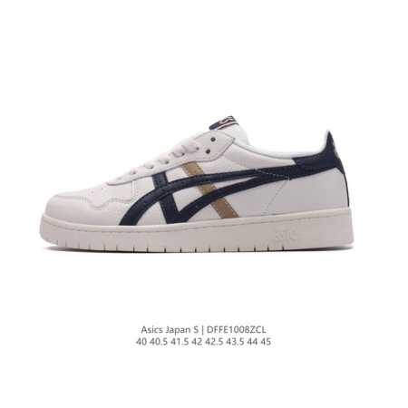 公司级 Asics 亚瑟士男士板鞋 Japan S 2024新款运动复古休闲板鞋低帮耐磨运动鞋，Asics Tiger 亚瑟士 Japan S 休闲运动鞋，Fa - 点击图像关闭