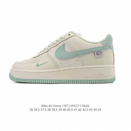 耐克 Nike Air Force 1 '07 Low 空军一号含气垫 低帮 小白鞋 百搭厚底增高休闲运动板鞋。柔软、弹性十足的缓震性能和出色的中底设计，横跨复 - 点击图像关闭