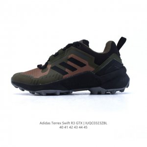200 【公司级】阿迪达斯Adidas Terrex Swift R3 Gtx 男子低帮复古休闲鞋 高品质涉水 溯溪时尚潮流休闲运动鞋，阿迪联名鞋，户外新宠！！