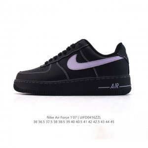 耐克 Nike Air Force 7 Low 2025新年新款 空军一号含气垫 小白鞋 低帮百搭厚底增高休闲运动板鞋。柔软、弹性十足的缓震性能和出色的中底设计