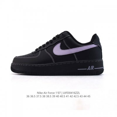 耐克 Nike Air Force 7 Low 2025新年新款 空军一号含气垫 小白鞋 低帮百搭厚底增高休闲运动板鞋。柔软、弹性十足的缓震性能和出色的中底设计