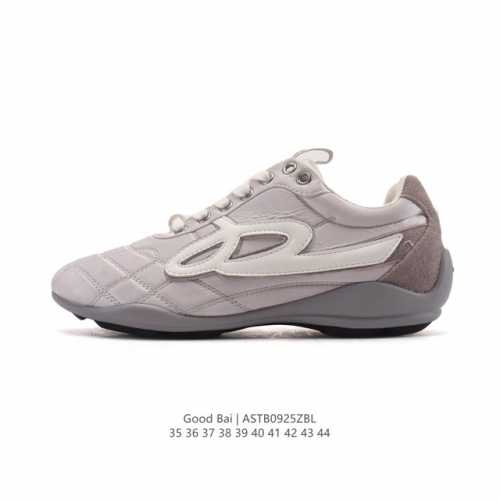 新品公司级 国潮球鞋 Goodbai流浪鞋Good Bai 防滑运动休闲鞋牛皮革 复古舒适百搭 耐磨 低帮 明星同款生活休闲鞋 男女同款 Goodbai 在大底