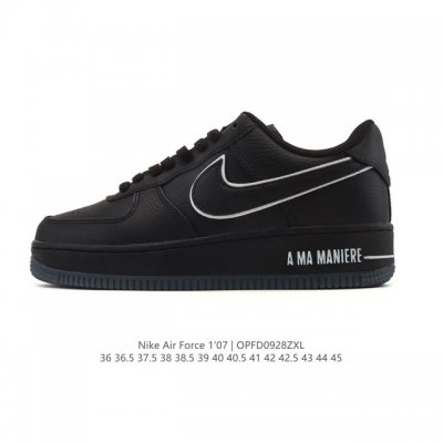 耐克 Nike Air Force 1 '07 空军一号含气垫 小白鞋 低帮百搭厚底增高休闲运动板鞋。柔软、弹性十足的缓震性能和出色的中底设计，横跨复古与现代的