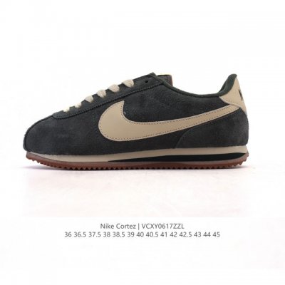 Nike Classic Cortez Nylon 耐克阿甘鞋男女子运动鞋，秉承元年款经典风格，糅合防水鞋面设计，令双足保持干爽舒适。防水锦纶鞋面强势抵御风雨侵