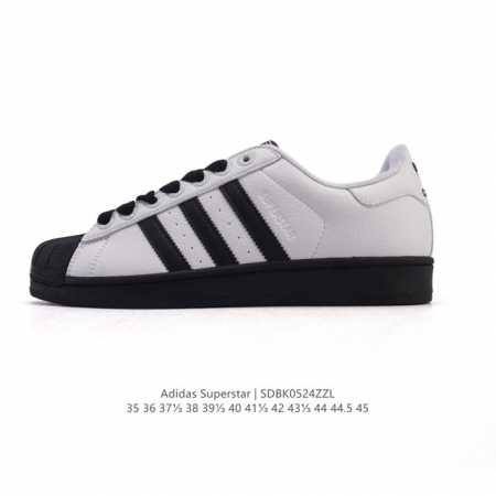 阿迪达斯 Adidas Superstar 2025年新款鞋子 蛇年新款经典贝壳头系列 新款休闲板鞋潮流男女士运动鞋 鞋面柔软皮革拼接材质 标志性的贝壳鞋头 简 - 点击图像关闭