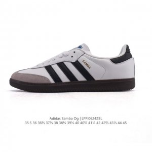 公司级 阿迪达斯 德训鞋 Adidas Originals Samba Og Shoes 经典运动鞋小白鞋 T头鞋 男女鞋 彰显休闲摩登风情的时尚经典鞋。它诞生