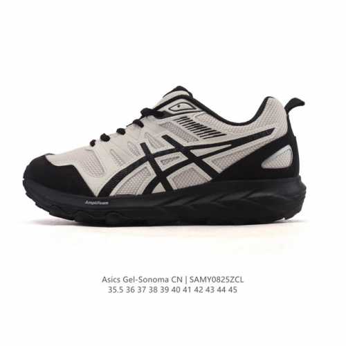 亚瑟士 Asics Gel-Sonoma Cn 轻盈舒适耐磨透气 低帮 洞洞鞋 凉鞋 复古缓震越野运动鞋1012B584-021 硬核户外党必入的3大理由 “踩