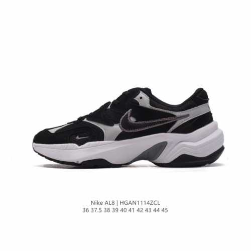 耐克nk Air Pegasus Al8舒适百搭耐磨透气低帮跑步鞋时尚厚底老爹鞋专为跑者打造的熟悉弹力脚感再度回归 助你攻克各种目标 再不然 也能为你增添足下风