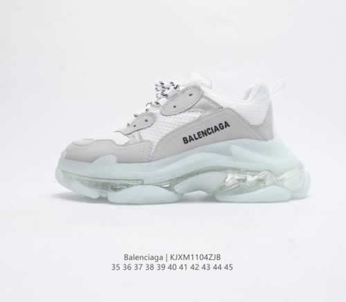 潮奢 巴黎世家 Balenciaga 男女士厚底增高板鞋老爹鞋运动鞋 Balenciaga 最新爆款低帮系带休闲运动板鞋 专柜同步上架香港 美国 巴黎各大时尚博