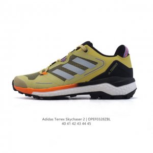 200 【公司级】Adidas阿迪达斯Terrex Skychaser 2 男子经典款户外徒步登山缓震防滑跑步鞋徒步运动鞋，Adidas Terrex Skyc