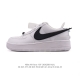 耐克 空军一号 Af1 低帮休闲板鞋 Ambush X Nk Air Force 7 Low Sp 空军一号联名标志性的Swoosh延伸至鞋跟之外，鞋舌和鞋垫上