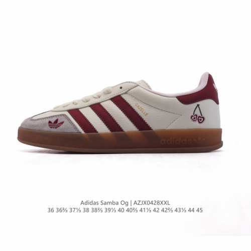 公司级 阿迪达斯 德训鞋 Adidas Originals Samba Og Shoes 经典运动鞋小白鞋 T头鞋 男女士板鞋 彰显休闲摩登风情的时尚经典鞋。它
