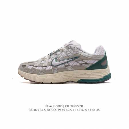 公司级 耐克 Nike 男女子休闲运动鞋p-6000Premium 轻便舒适透气防滑缓震耐磨跑步鞋。P-6000 是一款植根于 2000 年代风格的混合款式，让 - 点击图像关闭
