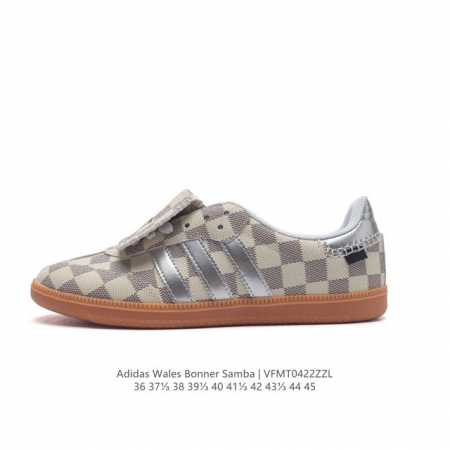 阿迪达斯 Adidas Samba新款 德训鞋 时尚休闲运动板鞋- Wales Bonner 的 Adidas Samba “Studded”亮相，Adidas - 点击图像关闭