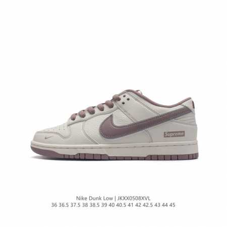 公司级supreme X Nike Dunk Low 运动滑板鞋，此款主张打破传统的工业化流水线设计限制，以made By Ideas的超级创意为理念，集结众多 - 点击图像关闭