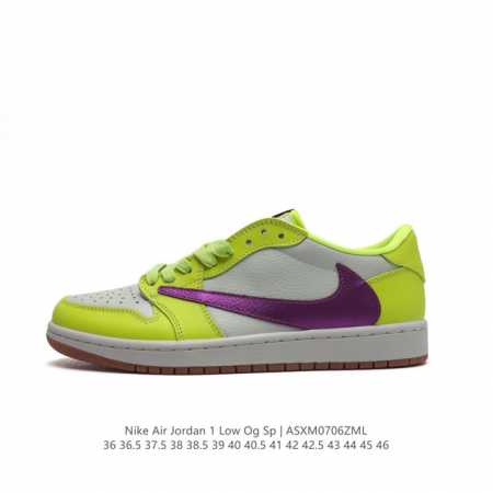 头层皮 耐克 Nike Air Jordan 1 Low OG SP Military Blue AJ1乔1 倒勾 低帮篮球鞋 AJ1 乔丹1代 aj1 乔1 - 点击图像关闭