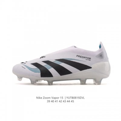 新品公司级 阿迪达斯 Adidas Predator League Ft 舒适 Mg 胶质短钉 Fg 胶质长钉 防滑耐磨 足球鞋 男款 梅西C罗足球鞋男Tf碎钉