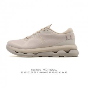 新品 昂跑 On 男女子25新款跑步鞋 Cloudzone 透气支撑缓冲抓地超轻 冰白灰色 On昂跑Cloudzone 2025春夏时尚休闲运动鞋以科幻短片 Z