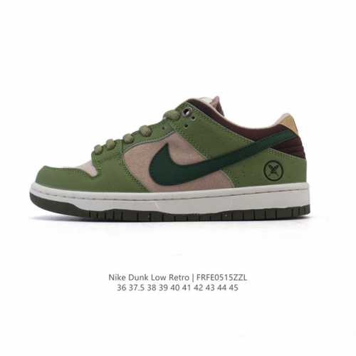 耐克 Nike Dunk Low 男女士运动鞋复古滑板鞋 Sb系列经典运动鞋 采用天然皮革 经久耐穿 塑就如元年款 Dunk 般的复古质感 鞋头透气孔 搭配鞋口