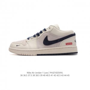 公司级 耐克 乔丹Air Jordan 1 Low AJ1 乔1 乔丹1代aj1 低帮复古文化休闲运动篮球鞋。从1985 年面世的元年款汲取设计灵感，采用简洁大