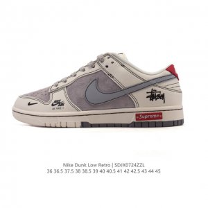 特价 耐克 Nike Dunk Low Retro 运动鞋复古板鞋2025年新款 男女鞋，作为 80 年代经典篮球鞋款，起初专为硬木球场打造，后来成为席卷街头的
