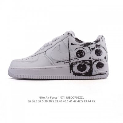 耐克 Nike Air Force 1 '07 Low 2025新年新款 蛇年限定 空军一号含气垫 小白鞋 低帮百搭厚底增高休闲运动板鞋。柔软、弹性十足的缓震性